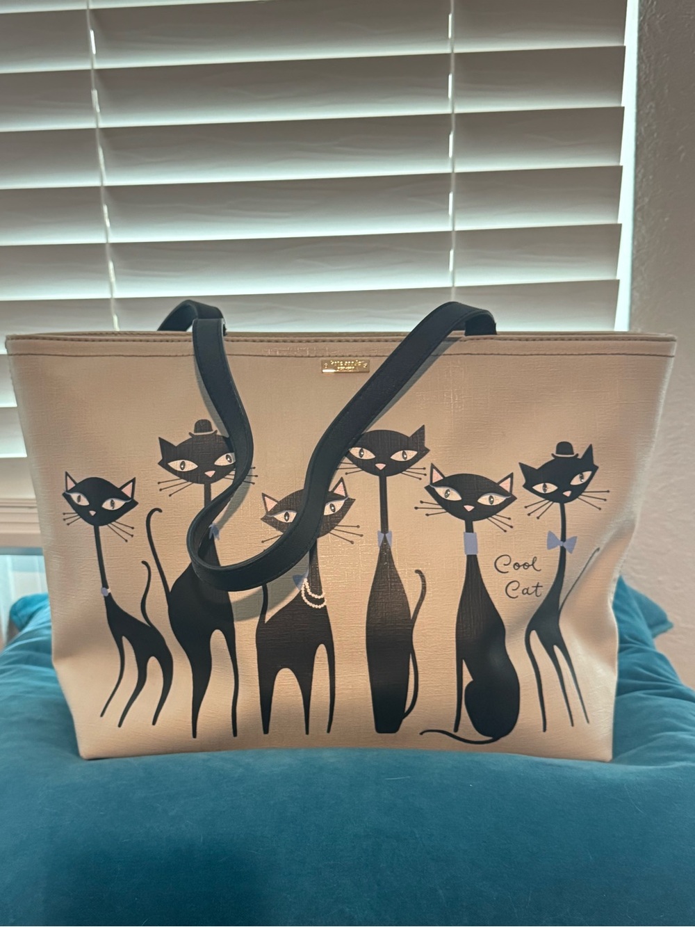 kate spade new york Jazz Things Up Cool Cat Francis Tote
